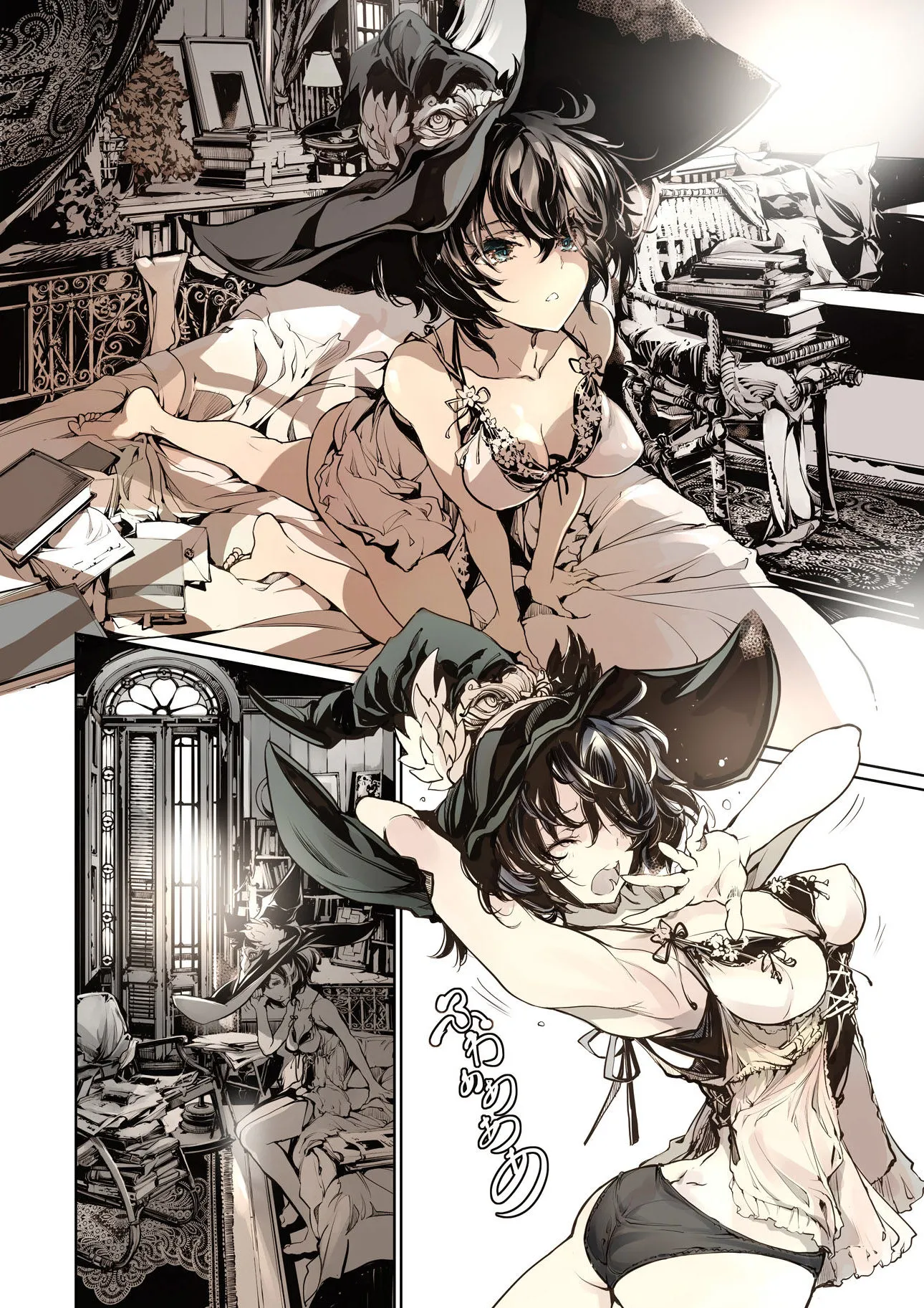 ふたなり娘がクラスメイトと電車内で乗客の視線も気にせず本気交尾